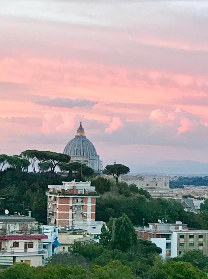 Appartamento Attico vista San Pietro Roma Esterno foto