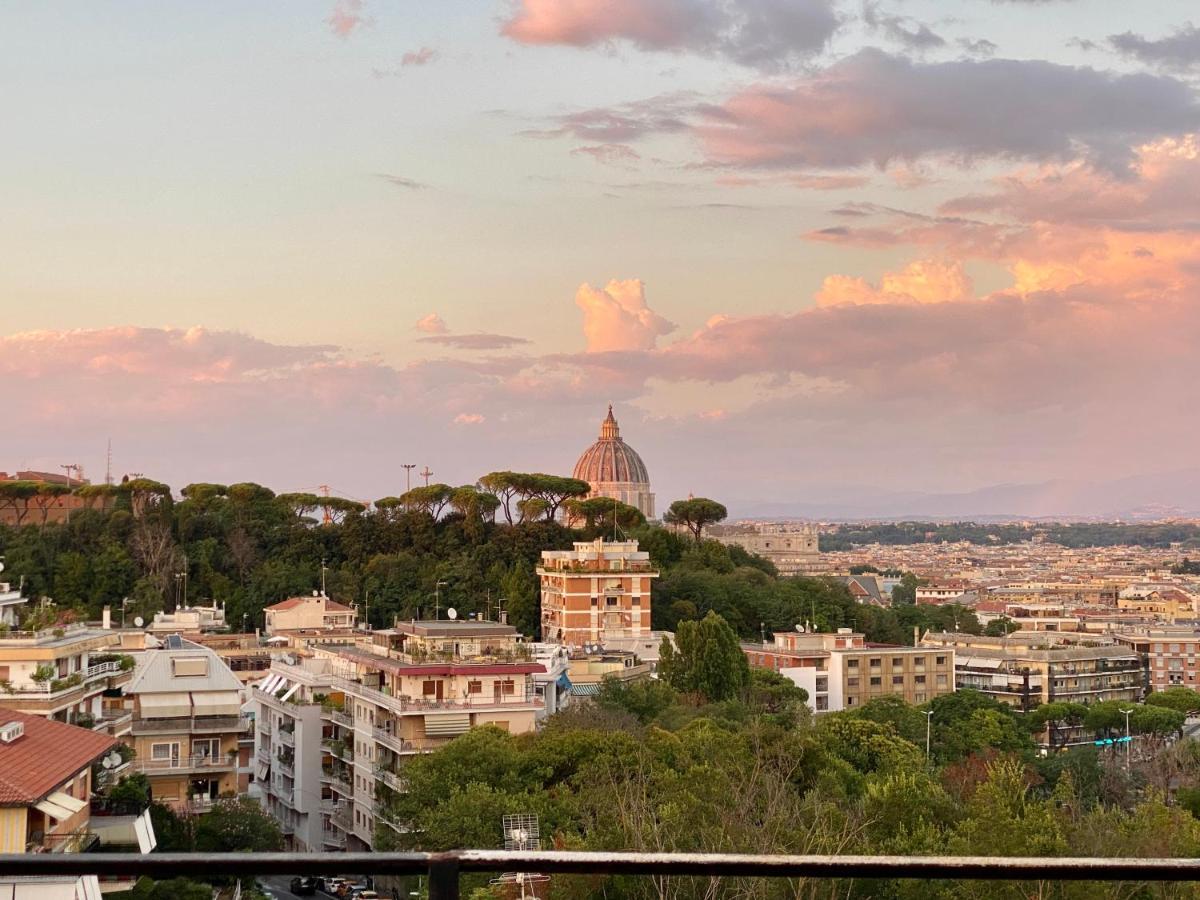 Appartamento Attico vista San Pietro Roma Esterno foto